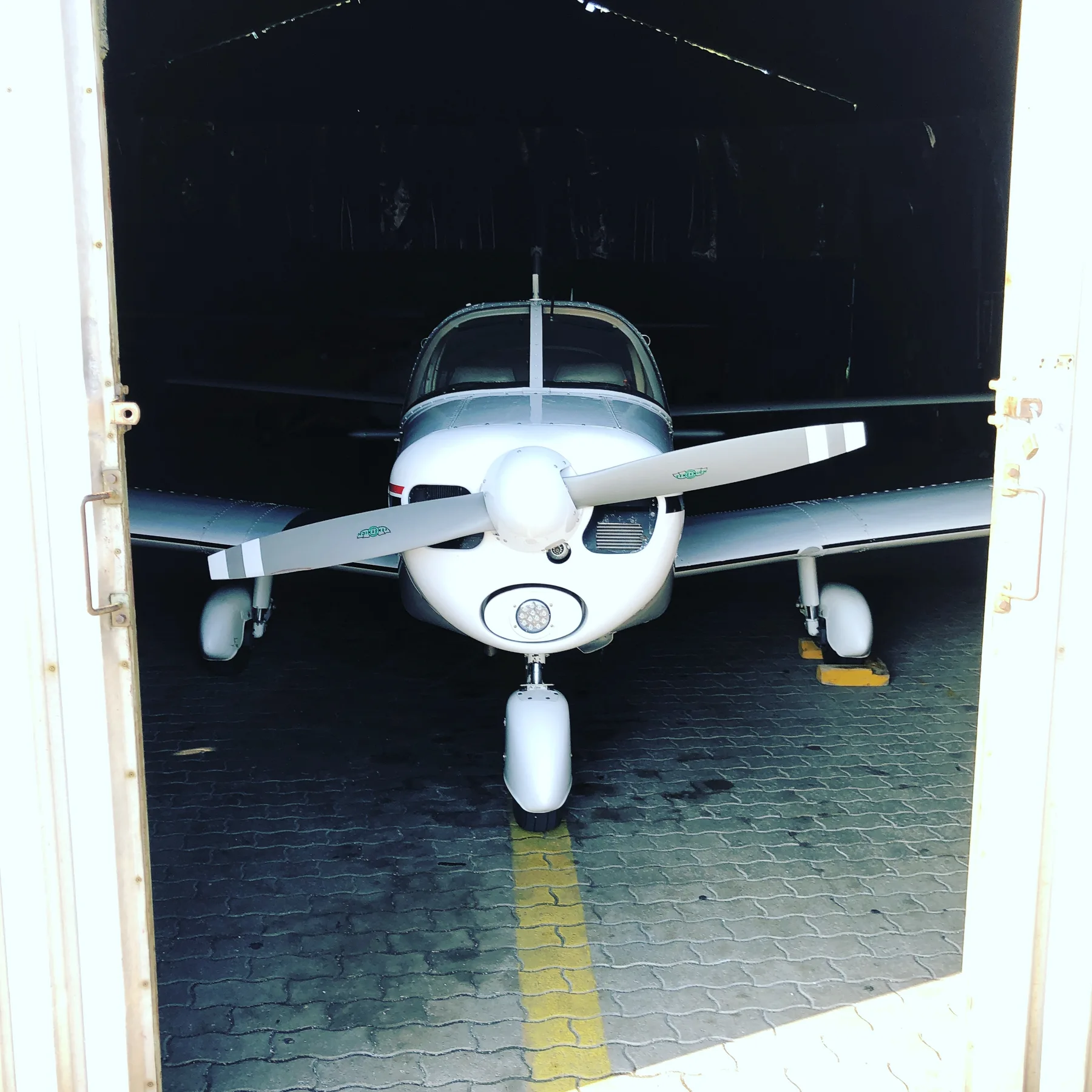Aufnahme aus Marcs Flugblog, 2018