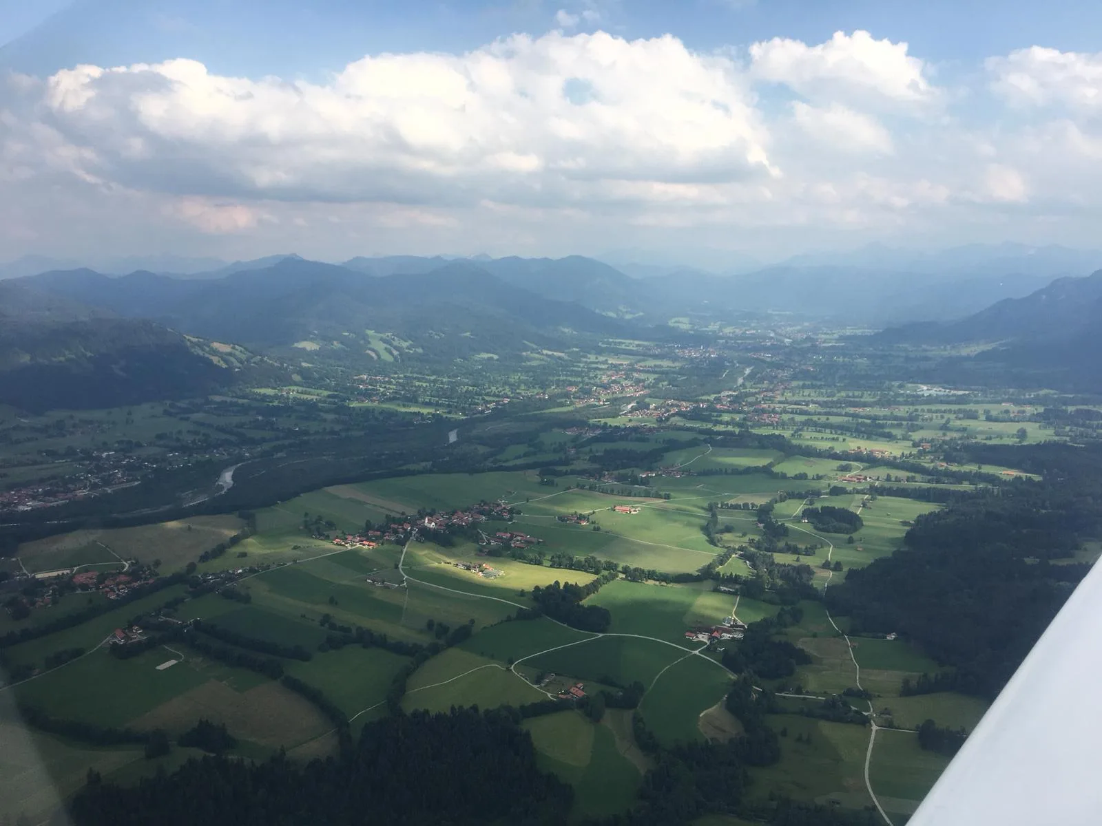 Aufnahme aus Marcs Flugblog, 2018