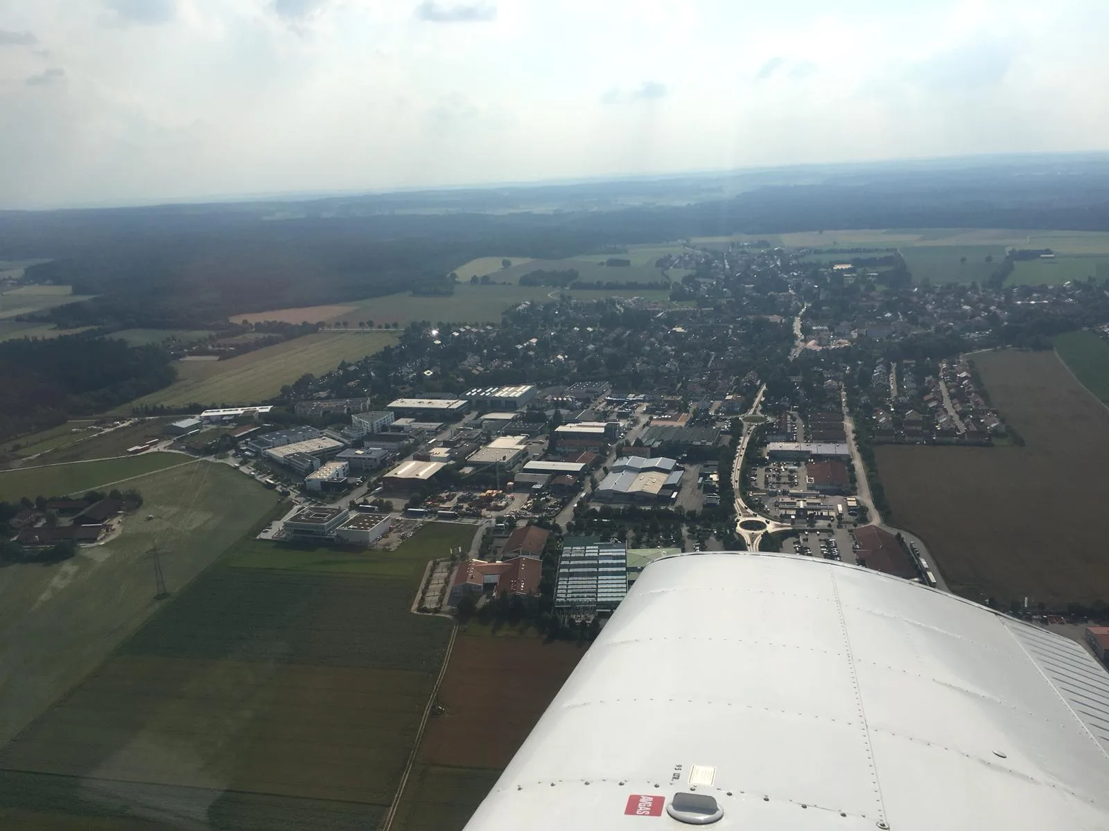 Aufnahme aus Marcs Flugblog, 2018