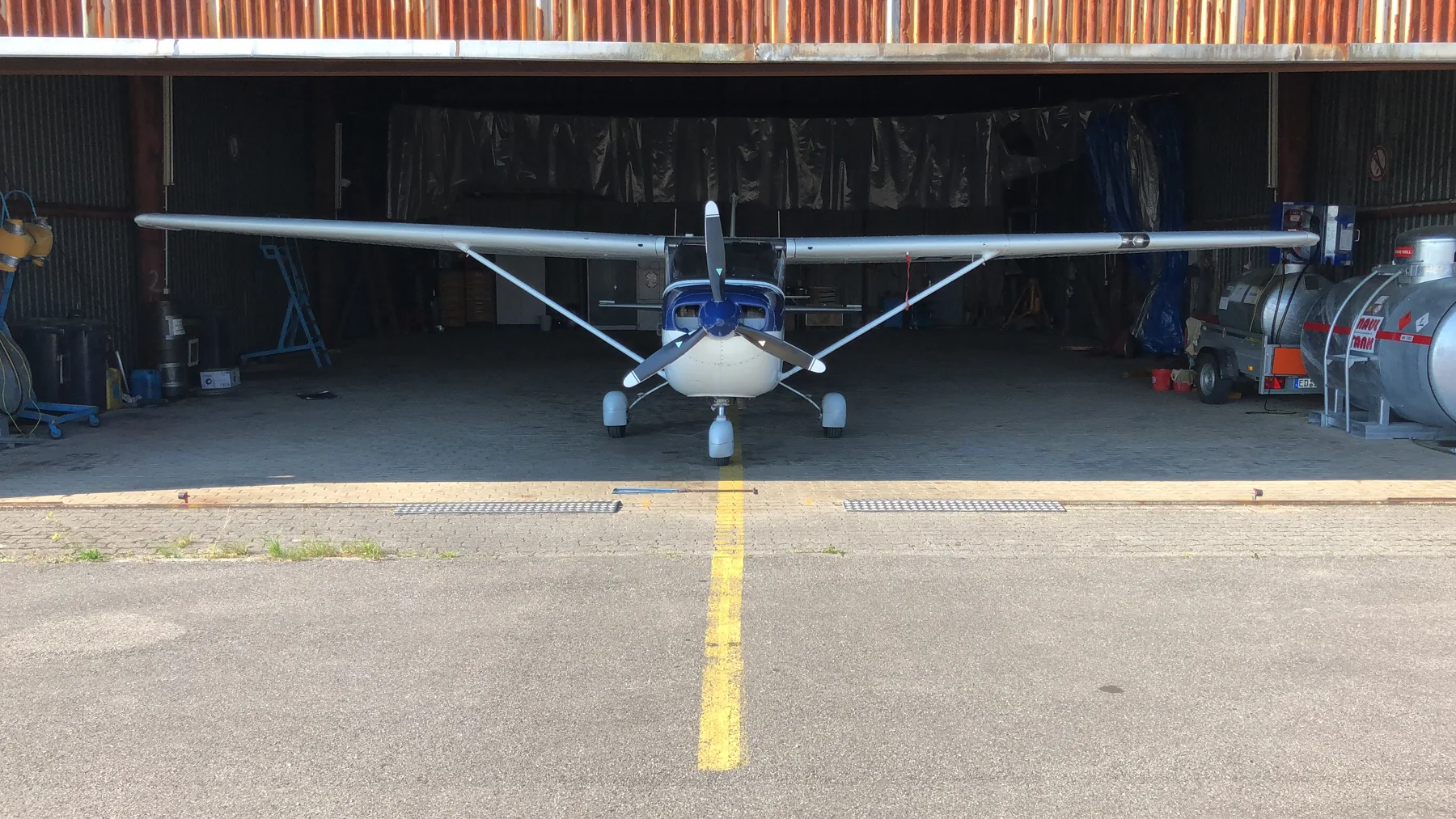 Aufnahme aus Marcs Flugblog, 2018