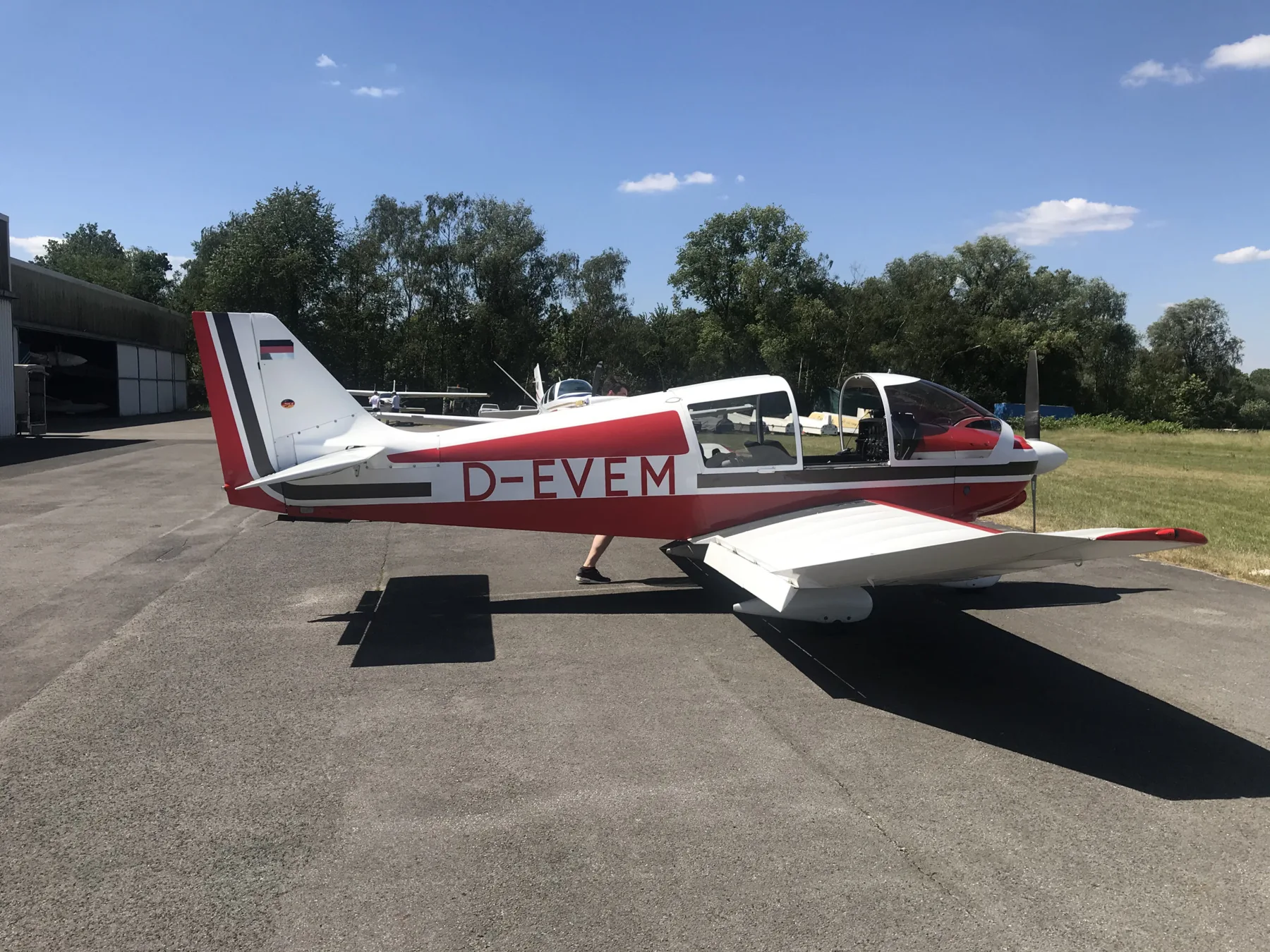 Aufnahme aus Marcs Flugblog, 2021