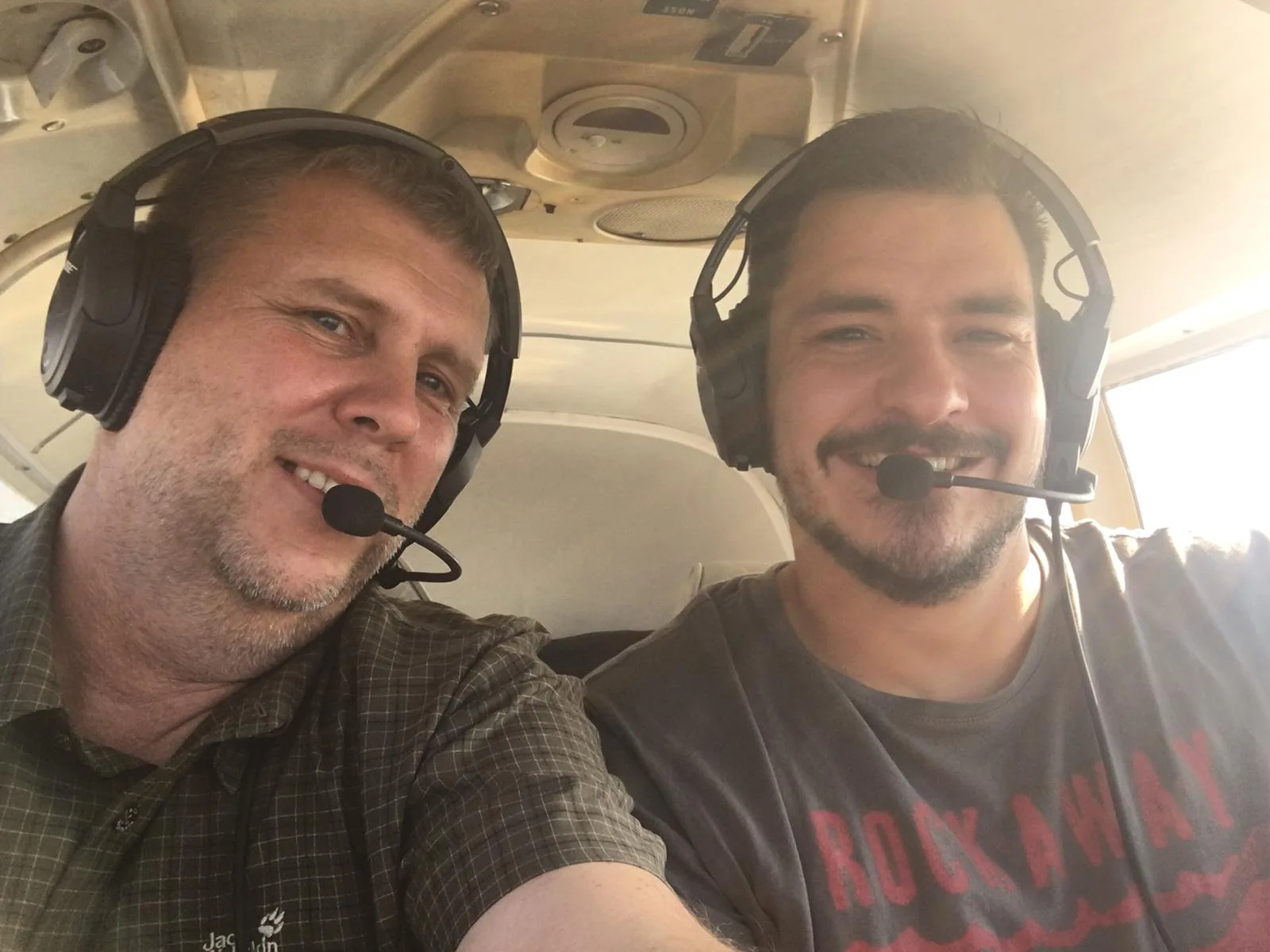 Aufnahme aus Marcs Flugblog, 2018